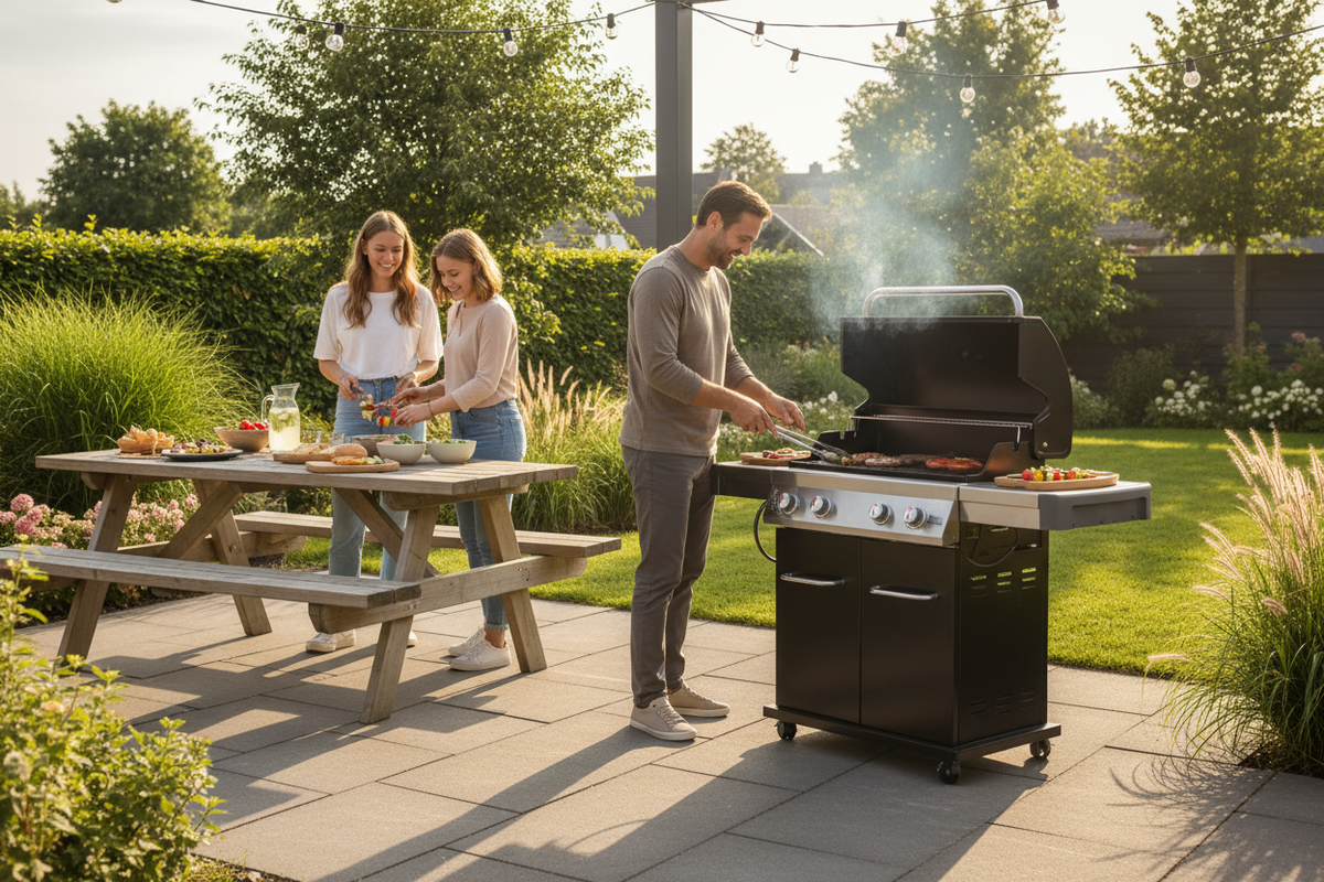 Weekend Cookout Scene